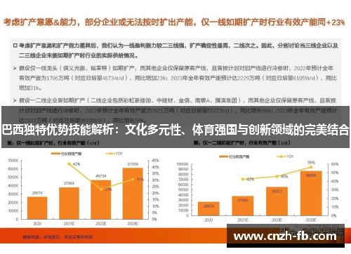 巴西独特优势技能解析：文化多元性、体育强国与创新领域的完美结合